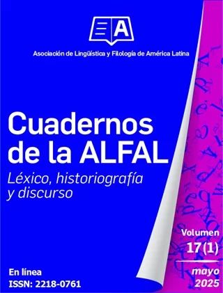 Ver Vol. 17 Núm. 1 (2025): Léxico, historiografía y discurso
